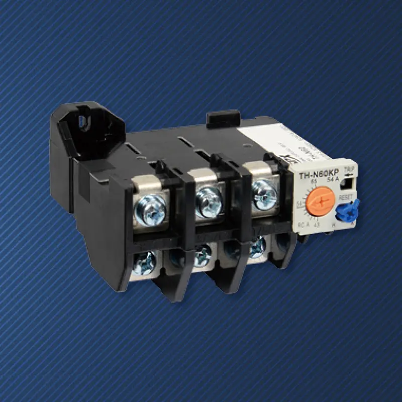 รีเลย์โอเวอร์โหลดความร้อนแบบ 3 ขั้ว 2 องค์ประกอบ